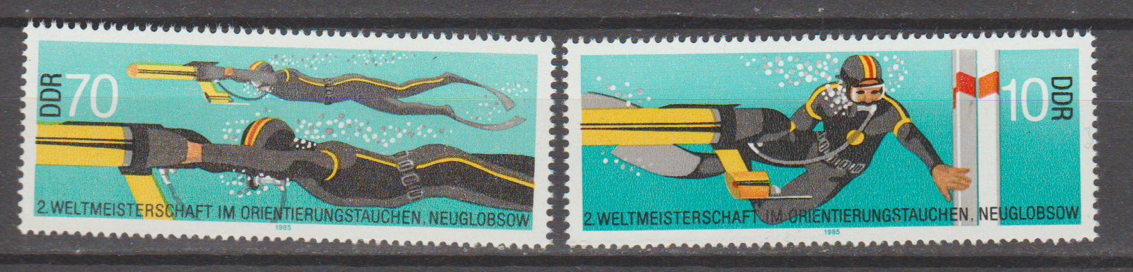 NURKOWANIE DDR MI.2961-2962**