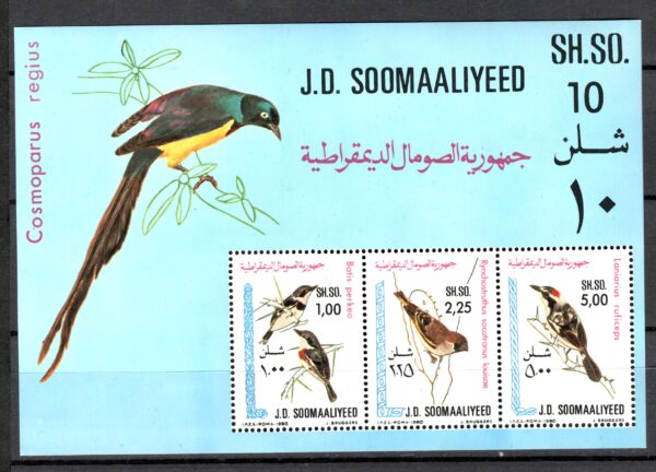 PTAKI SOMALIA MI.BL.10**