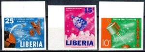 LOT W KOSMOS LIBERIA MI.619-621B**
