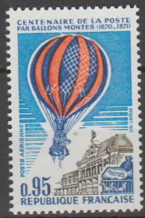 LOT BALONEM FRANCJA MI.1736**