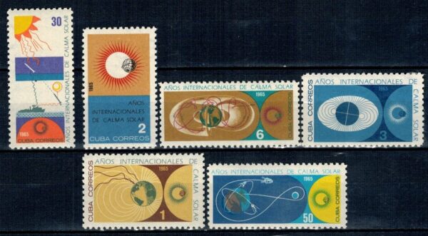 LOT W KOSMOS KUBA MI.1020-1025**