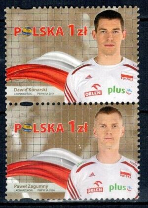 FI.4578-4580 KASOWANE ZNACZKI Z ARKUSZA