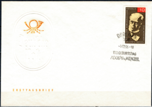 FDC SŁAWNI LUDZIE DDR MI.1146