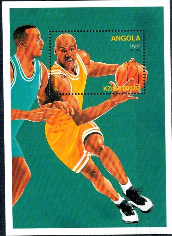 OLIMPIADA LETNIA ANGOLA MI.BL.31**