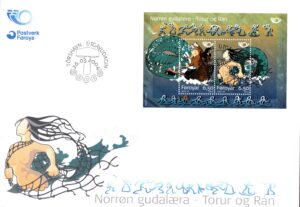FDC MITY I LEGENDY WYSPY OWCZE MI.BL.16