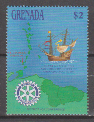 MARYNISTYKA GRENADA MI.1742**