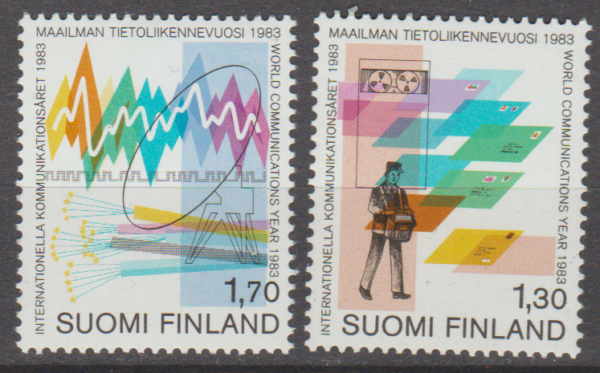 POCZTA FINLANDIA MI.924-925**