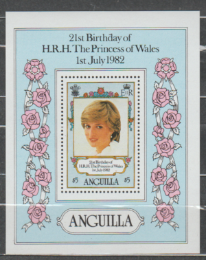 KSIĘŻNA DIANA ANGUILLA MI.BL.43**