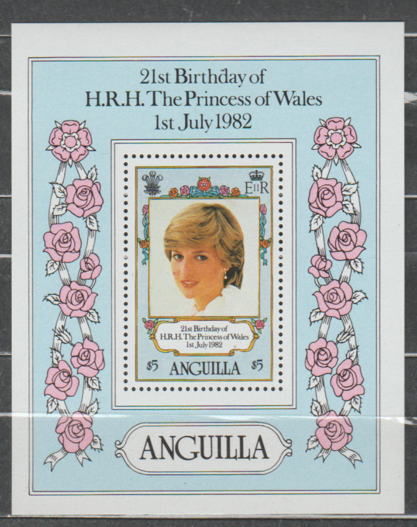 KSIĘŻNA DIANA ANGUILLA MI.BL.43**