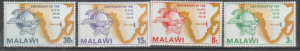 UPU MALAWI MI.216-219A**
