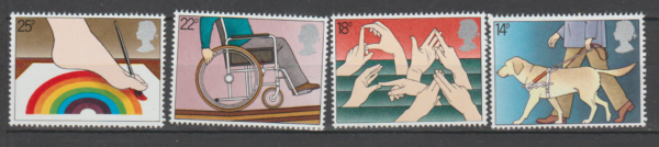 INWALIDZI ANGLIA MI.871-874**