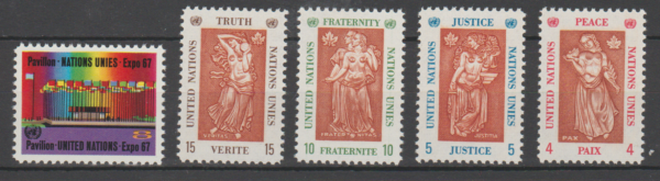 ONZ USA MI.180-184**