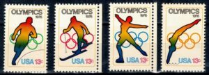 OLIMPIADA ZIMOWA USA MI.1282-1285**