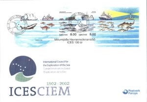 FDC RYBOŁÓWSTWO WYSPY OWCZE MI.BL.14