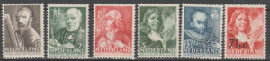 SŁAWNI LUDZIE HOLANDIA MI.351-356**