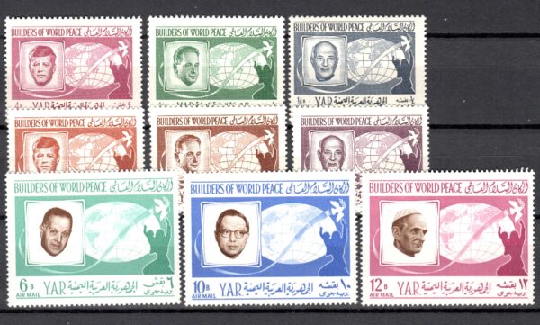 J.F.KENNEDY JEMEN MI.475-483A**
