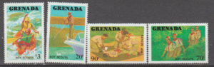 SKAUTING GRENADA MI.1737-1740**