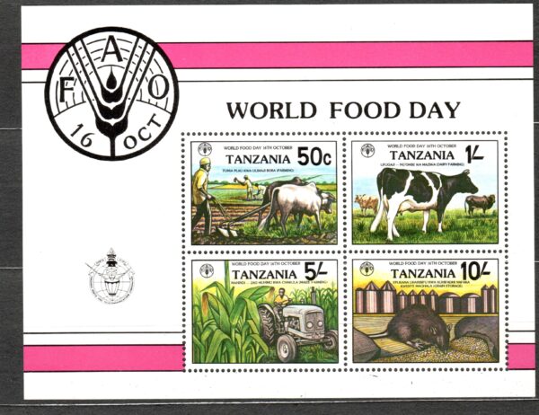 ROLNICTWO TANZANIA MI.BL.30**
