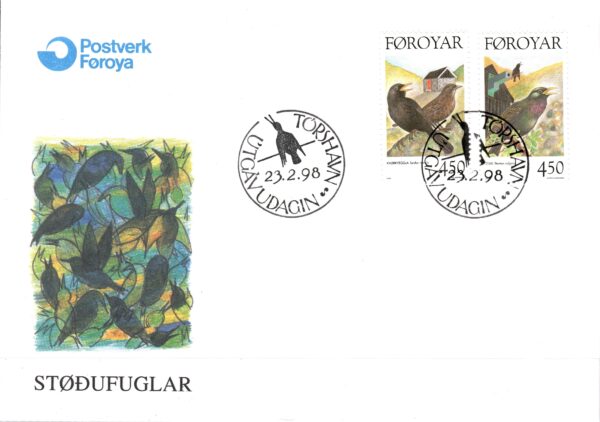 FDC PTAKI WYSPY OWCZE MI.332-333