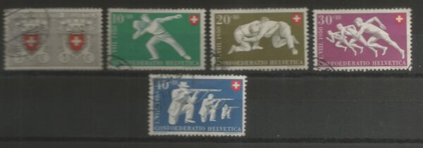 SPORT SZWAJCARIA MI.545-549