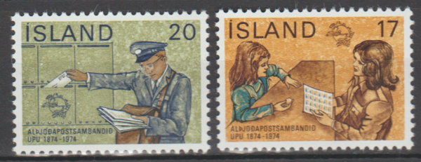 UPU ISLANDIA MI.498-499**