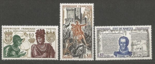 SŁAWNI LUDZIE FRANCJA MI.1688-1690**