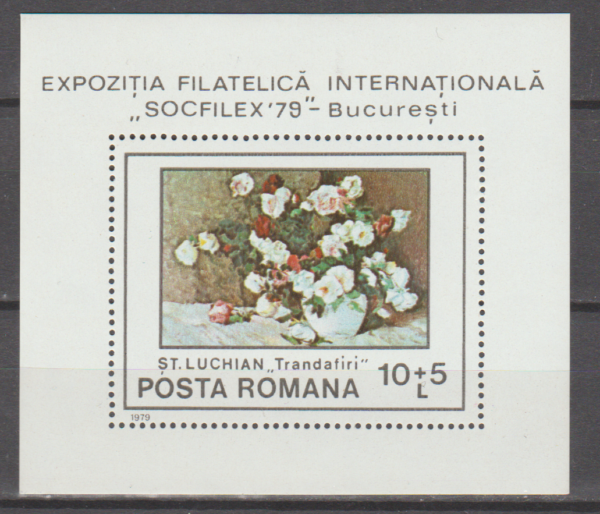 KWIATY RUMUNIA MI.BL.159**