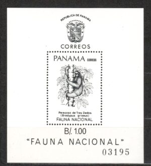 ZWIERZĘTA PANAMA MI.BL.121**