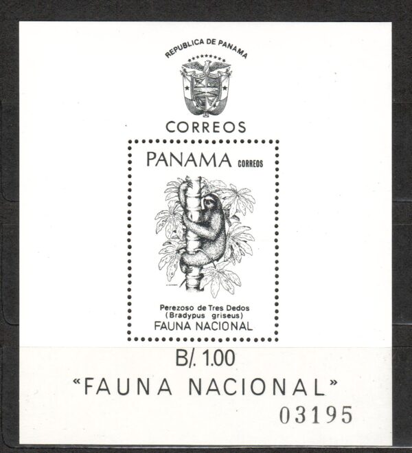 ZWIERZĘTA PANAMA MI.BL.121**