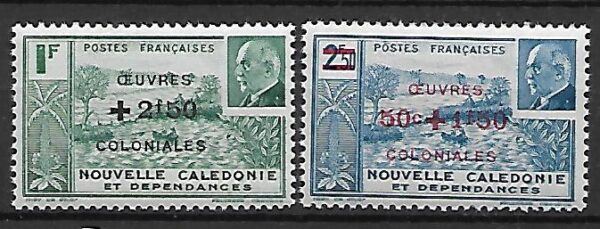 KOLONIE FRANCUSKIE NOWA KALEDONIA MI.305-306**