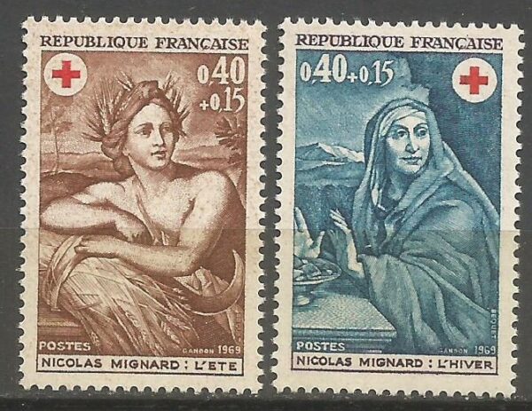 CZERWONY KRZYŻ FRANCJA MI.1692-1693**