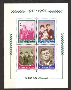 J.F.KENNEDY AJMAN MI.BL.1A**