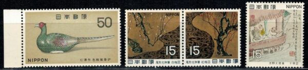 SZTUKA JAPONIA MI.1055-1058**