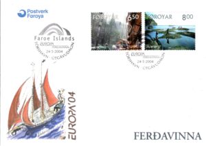 FDC EUROPA WYSPY OWCZE MI.497-498