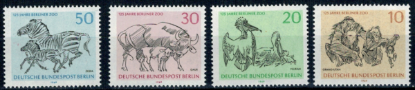 ZOO BERLIN MI.338-341**