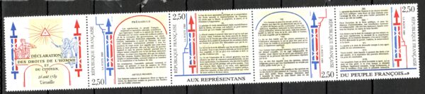 DEKLARACJA PRAW CZŁOWIEKA FRANCJA MI.2735-2738**