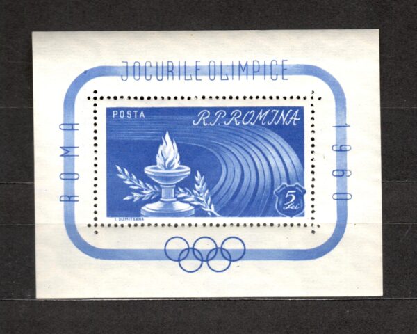 OLIMPIADA RUMUNIA MI.BL.46**