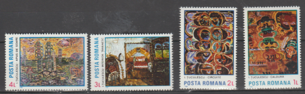 SZTUKA RUMUNIA MI.4155-4158**