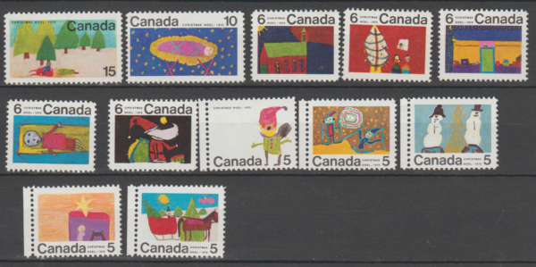 BOŻE NARODZENIE KANADA MI.462-473**