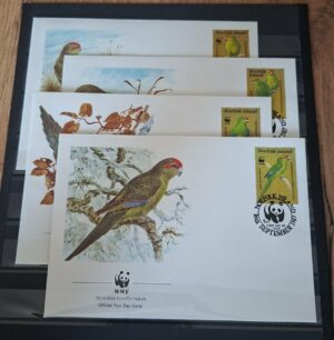 FDC PTAKI WWF NORFOLK MI.421-424
