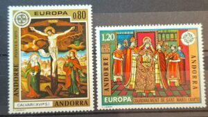 EUROPA CEPT ANDORRA HISZPAŃSKA MI.264-265**