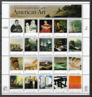 MALARSTWO USA MI. ARK.3007-3026**