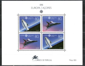 EUROPA CEPT AZORY MI.BL.12**