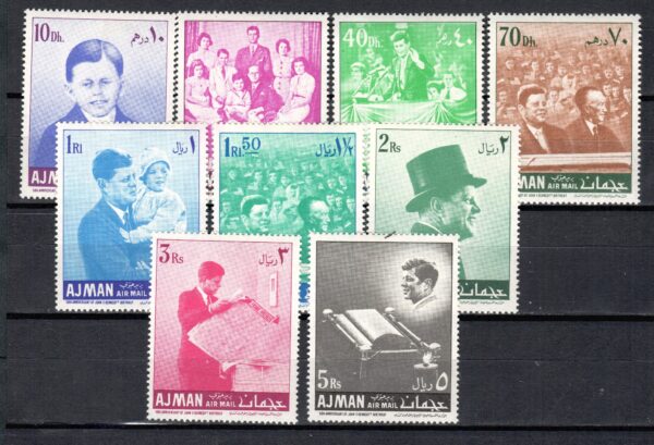 J.F.KENNEDY AJMAN MI.141-149A**