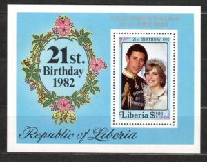 KSIĘŻNA DIANA LIBERIA MI.BL.101**