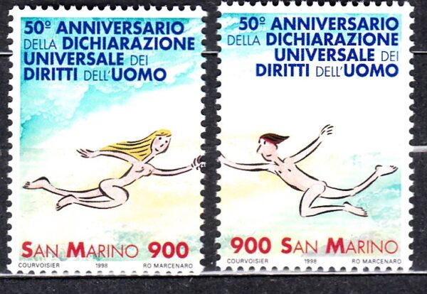 PRAWA CZŁOWIEKA SAN MARINO MI.1803-104**
