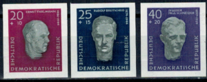 SŁAWNI LUDZIE DDR MI.606-608B**
