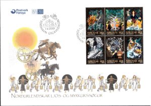 FDC MITY I LEGENDY WYSPY OWCZE MI.396-401