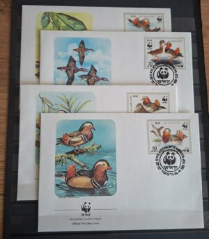 FDC PTAKI WWF KOREA MI.2865-2868