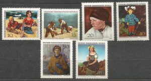 MALARSTWO DDR MI.1393-1398**